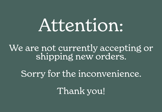 2025_Not accepting new orders