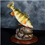 Perch&#32;&#124;&#32;Mount&#32;by&#32;Chip&#32;Wendt&#8211;Frinks&#32;Run&#32;Taxidermy&#32;&#124;&#32;Walnut&#32;Round&#32;Base