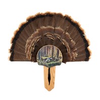 Solid Oak Turkey Mount Kit with Gobbler Image