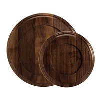 Walnut Round Bases