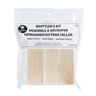 Whittler&#39;s Kit, Basswood, 3 PC.