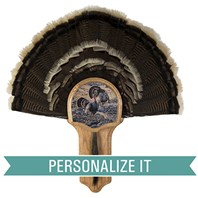 Personalized Deluxe Turkey Display Kit, Oak Merriam&#39;s