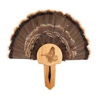 Solid Cherry Turkey Mount Kit with Taking Flight Engraving