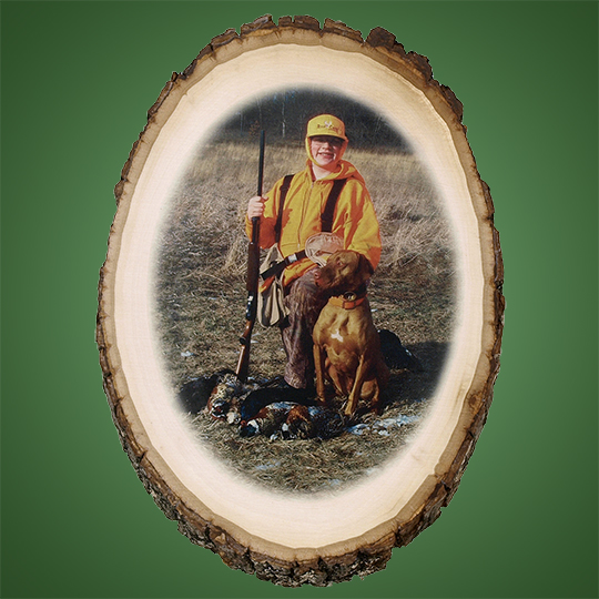 Wood-Photo-Taxidermy-Boy-with-Lab