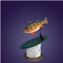Perch&#32;&#124;&#32;Mount&#32;by&#32;Tyler&#32;Erickson&#8211;Top&#32;Notch&#32;Taxidermy&#32;&#124;&#32;Walnut&#32;Round&#32;Base
