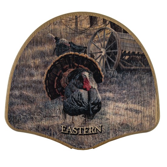 Walnut Hollow Country Turkey Fan Mount & Display Kit Oak With Spring Strut Imag for sale online 
