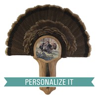 Personalized Deluxe Turkey Display Kit, Oak Rio Grande